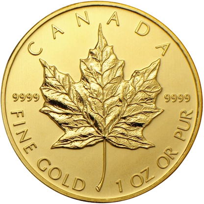 1 oz Canadian Gold Maple Leaf Coin