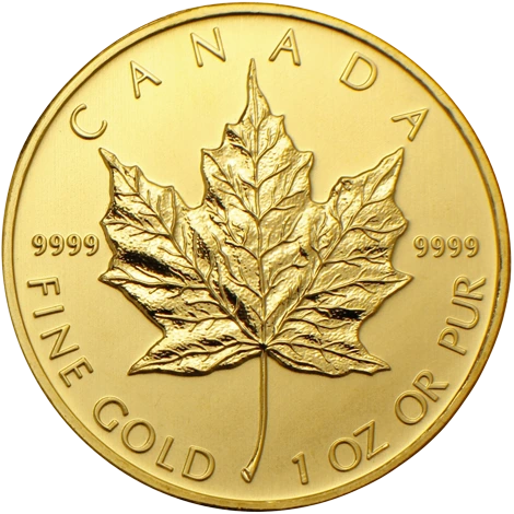 1 oz Canadian Gold Maple Leaf Coin