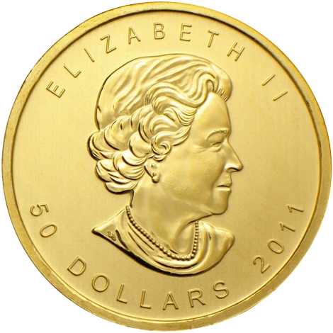 1 oz Canadian Gold Maple Leaf Coin