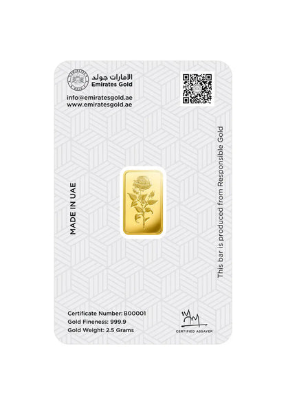 Emirates Gold 24K 2.5 Grams Gold Bar