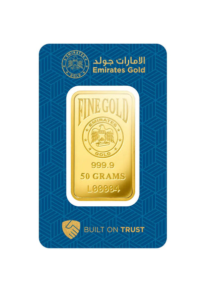 Emirates Gold 24K 50 Grams Gold Bar