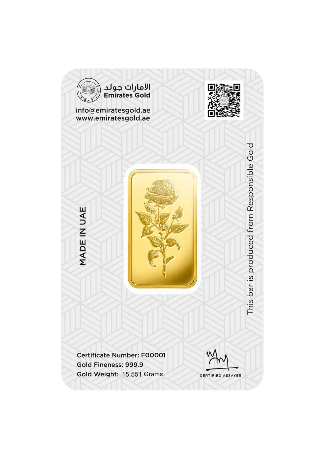 Emirates Gold 24K 0.5 oz Gold Bar