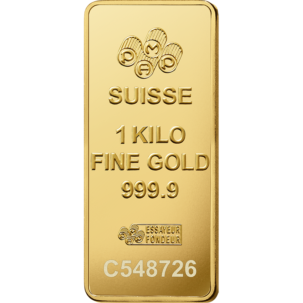 PAMP Fortuna Gold Ingot 1KG