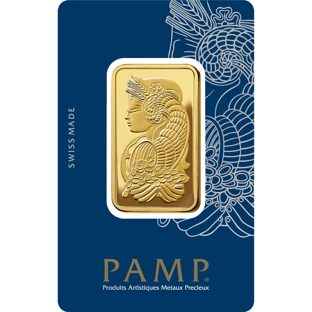 PAMP Fortuna Gold Ingot 1oz