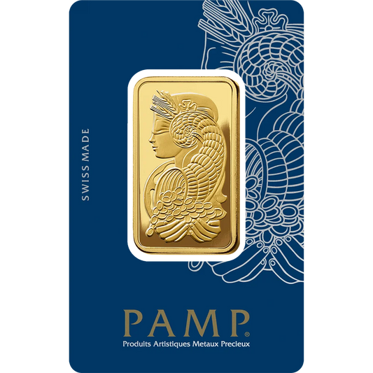 PAMP Fortuna Gold Ingot 1oz