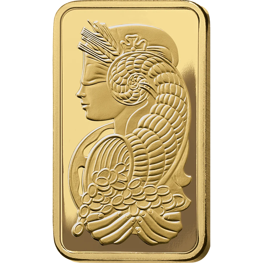 PAMP Fortuna Gold Ingot 100gm