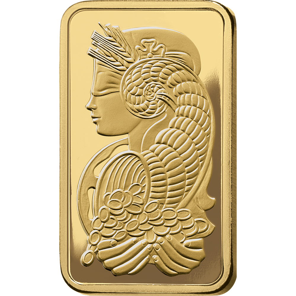 PAMP Fortuna Gold Ingot 10oz