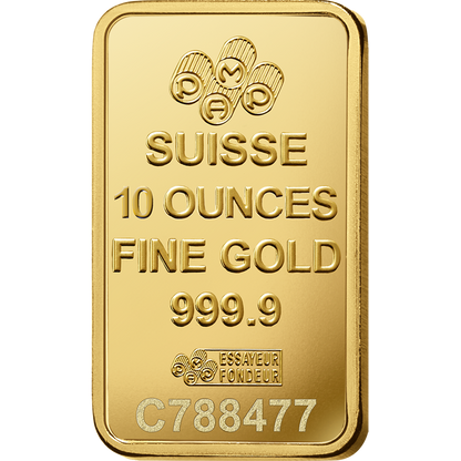 PAMP Fortuna Gold Ingot 10oz