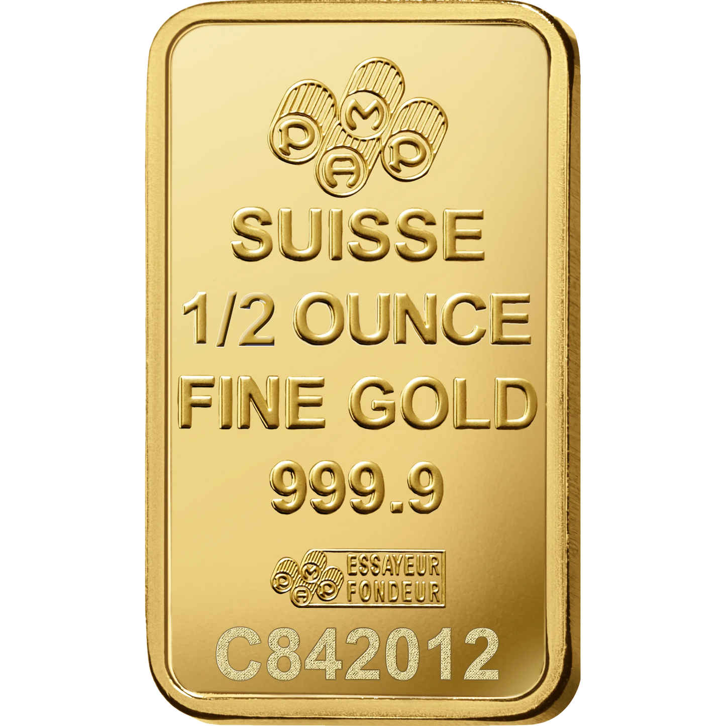 PAMP Fortuna Gold Ingot 0.5 oz