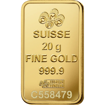 PAMP Fortuna Gold Ingot 20gm