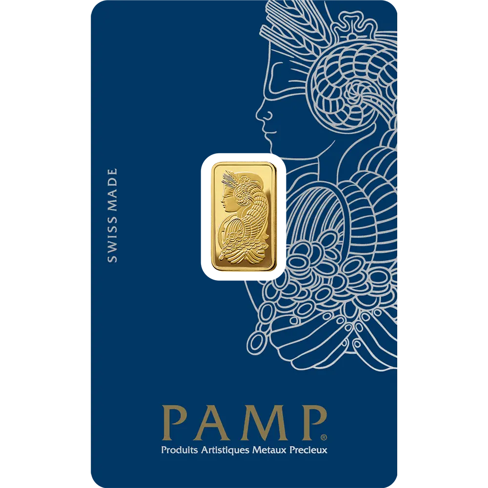 PAMP Fortuna Gold Ingot 2.5gm