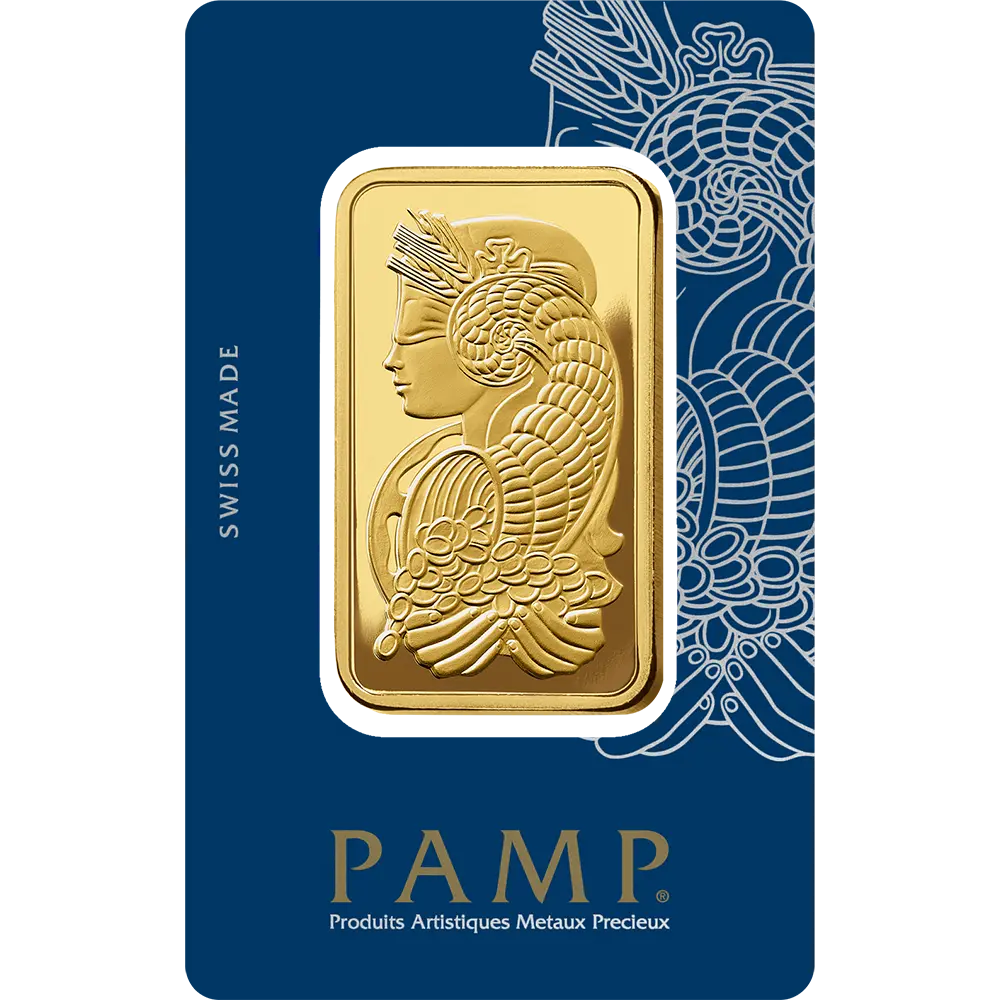 PAMP Fortuna Gold Ingot 50gm