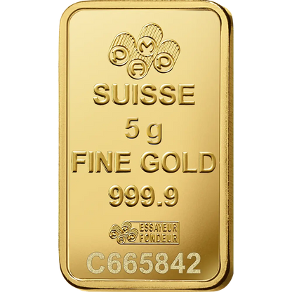 PAMP Fortuna Gold Ingot 5gm